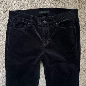 Ann Taylor Black Velvet Trousers